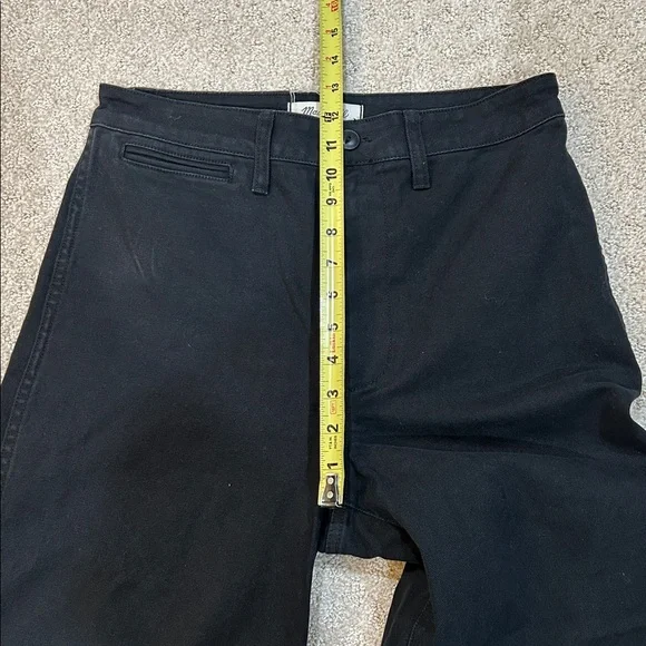 Madewell Emmett Wide-Leg Crop Pants Black 28 - Picture 8 of 10